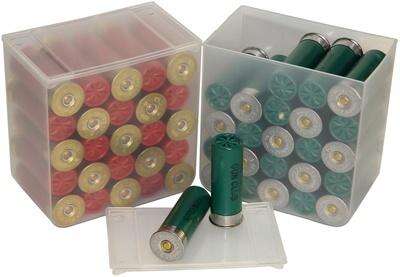 Misc. Accessories MTM Case Gard MTM SS25-00     25 ROUND SHOT BOX 4SET       CLEAR • Model: 